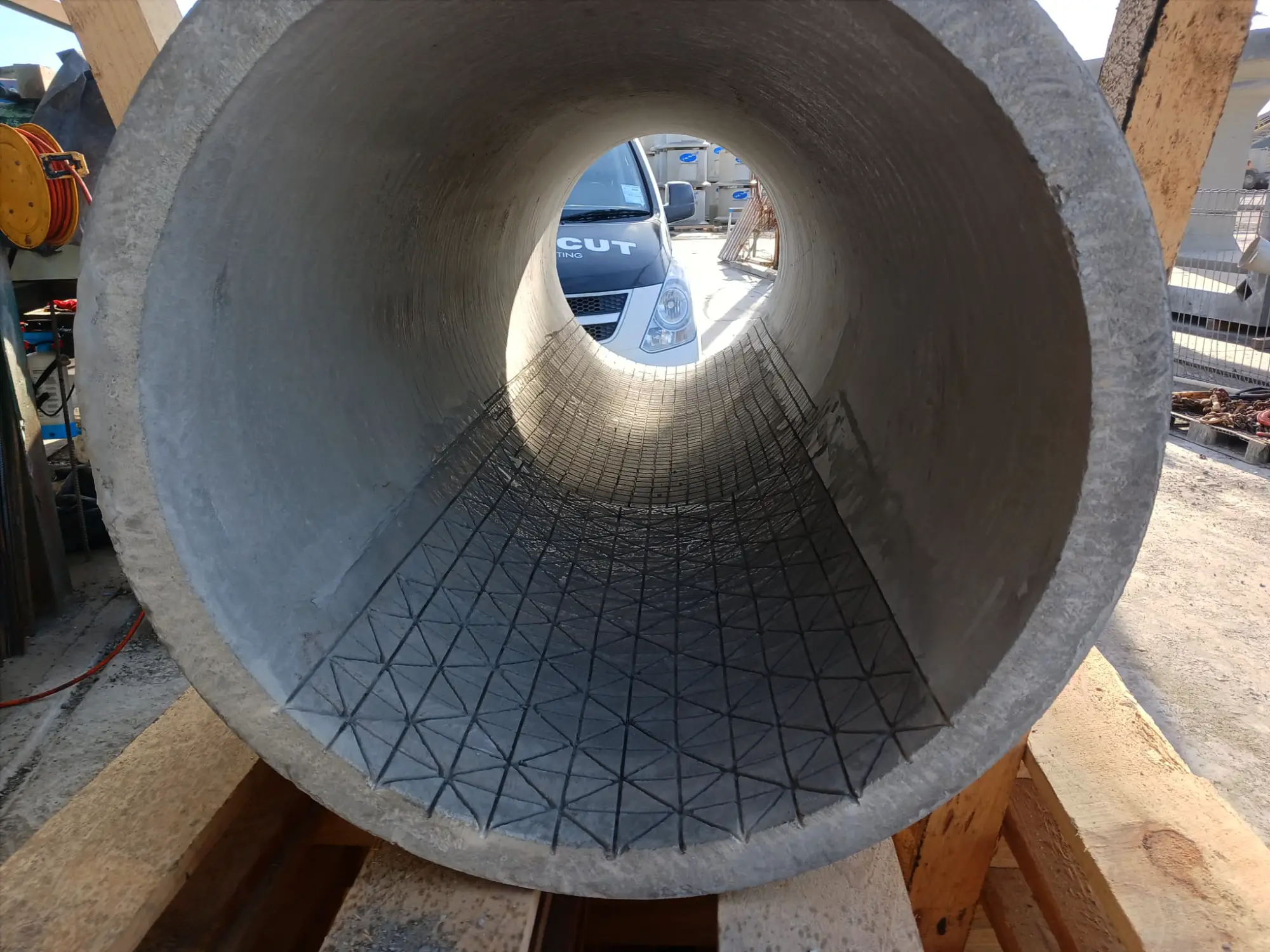 Concrete Pipe Cutting Project
