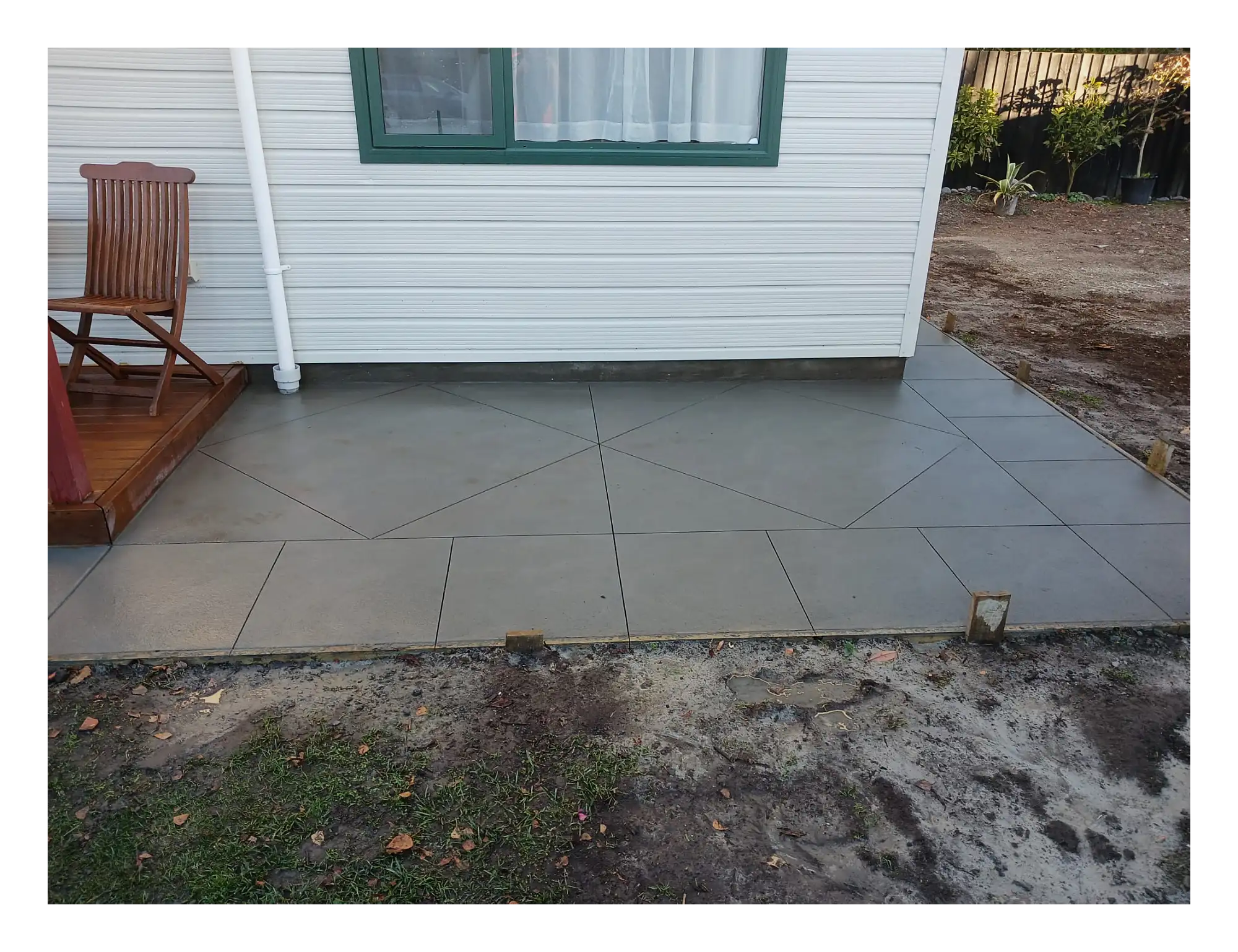 Residential concrete cutting project